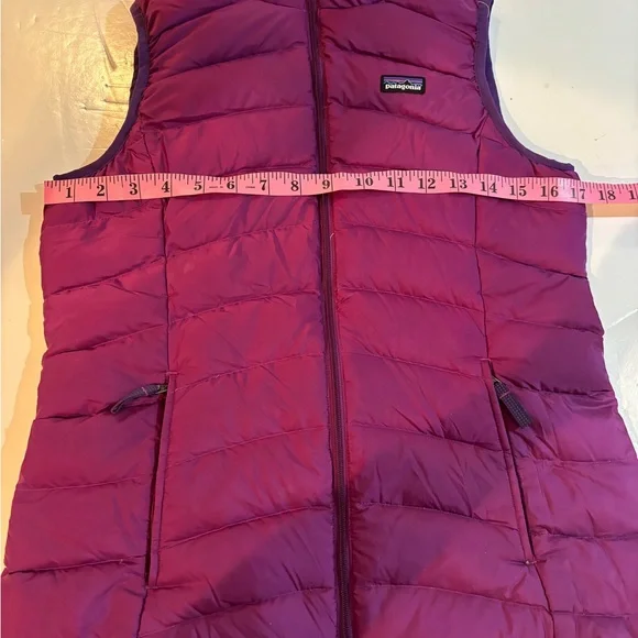 PATAGONIA Purple Quilted Down VEST Girls XL